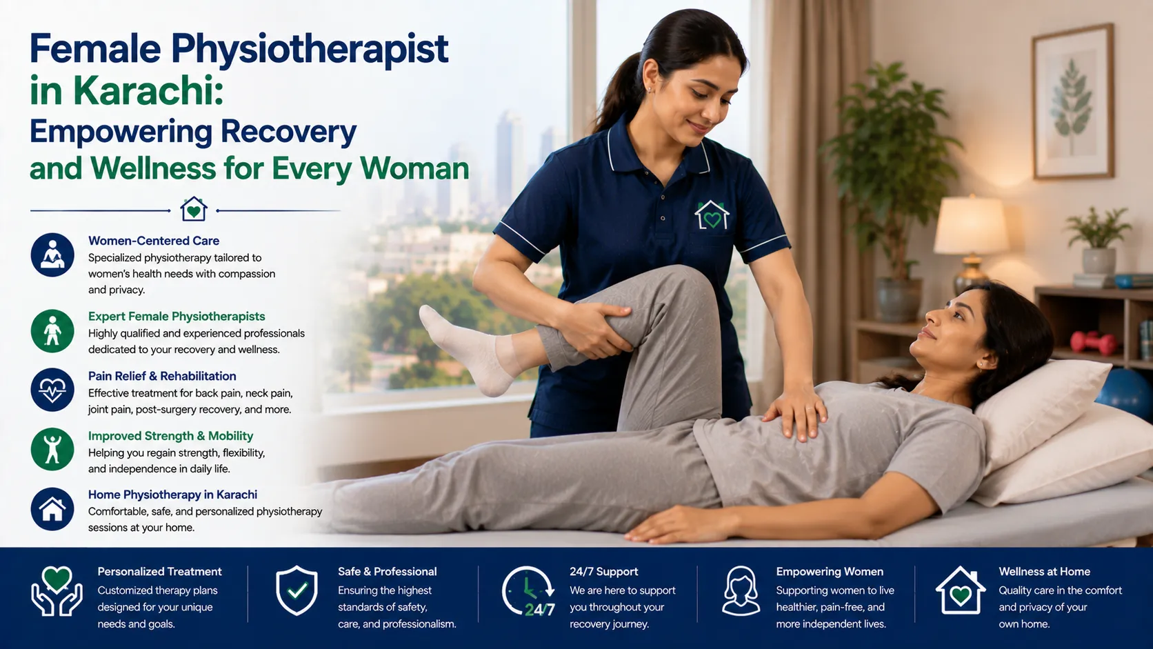 female physiotherapist in karachi