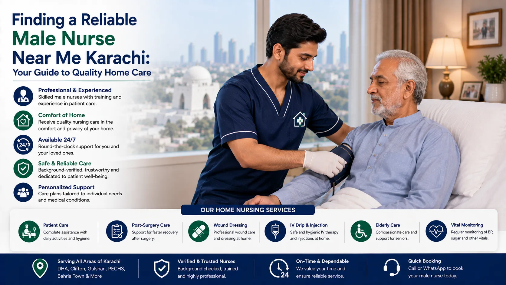 male nurse near me karachi