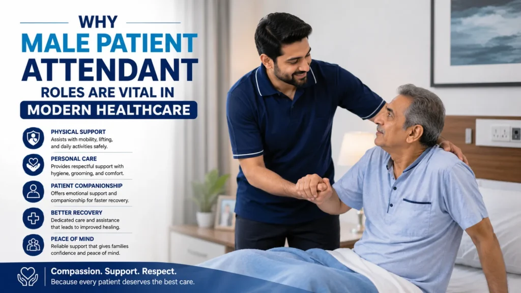 Male Patient Attendant
