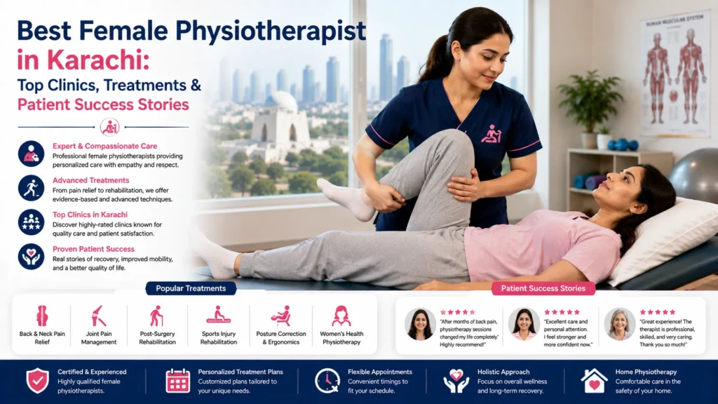 best female physiotherapist in karachi