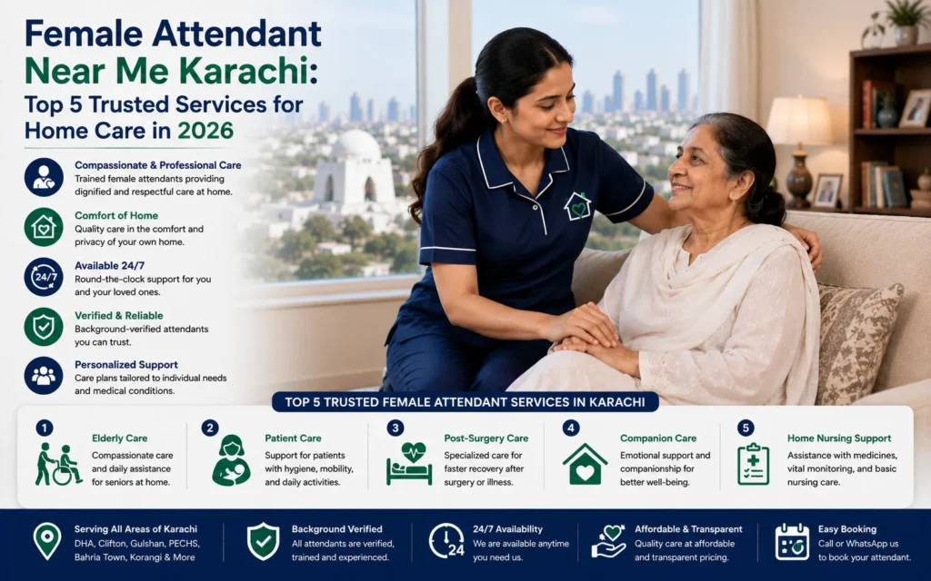 Female Attendant Near Me Karachi: Top 5 Trusted Services for Home Care in 2026