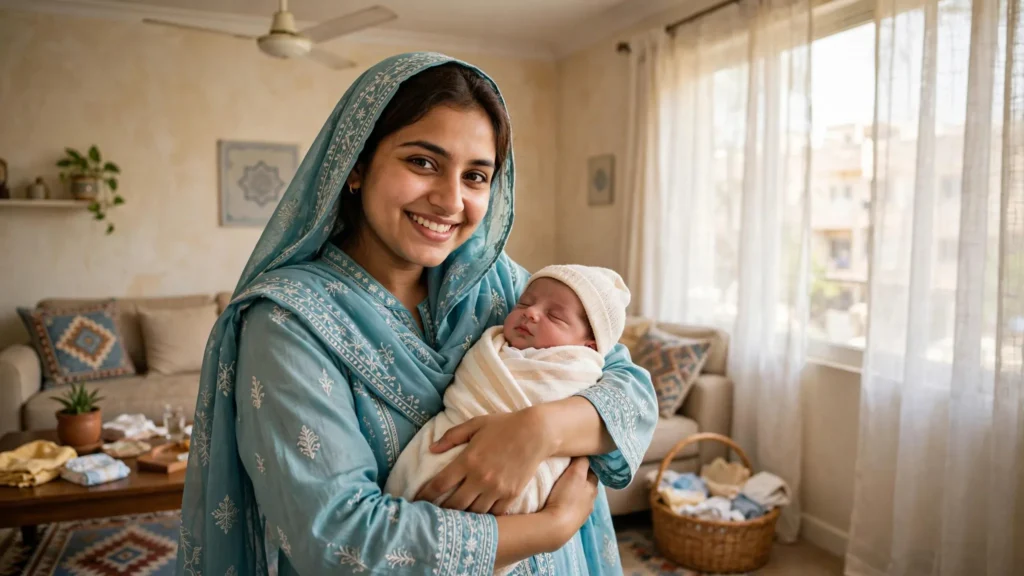 Mother and Newborn Care at Home in DHA Karachi