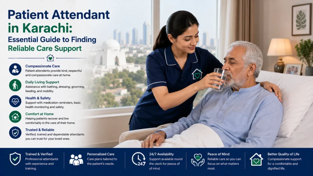 patient attendant in karachi