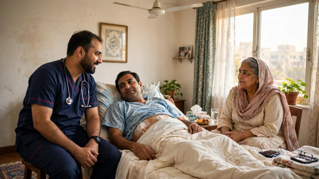 Post-Surgery Care at Home in Karachi – Complete Recovery Guide