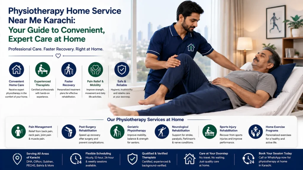 physiotherapy home service near me karachi